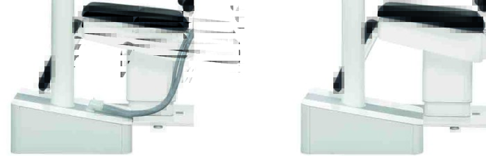 Two versions of floor box